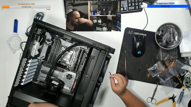 Онлайн сборка ПК. В гостях STALKASH. смотреть онлайн