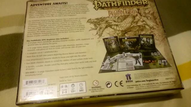Pathfinder Roleplaying Game Beginner Box Board Game Sealed Box View 09.09.16