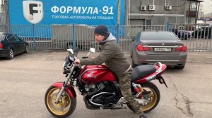 Обзор мотоцикла Honda CB400 Super Four VTEC
