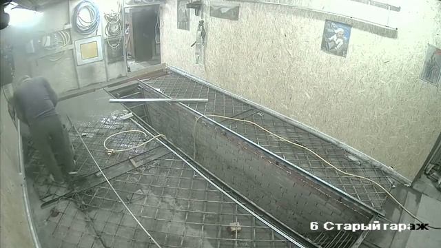 Заливаем пол в гараже смотреть онлайн