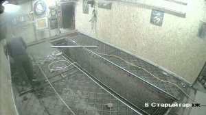 Заливаем пол в гараже