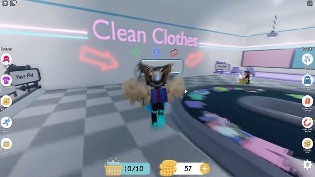 СИМУЛЯТОР СТИРАЛЬНОЙ МАШИНЫ | Laundry Simulator roblox смотреть онлайн