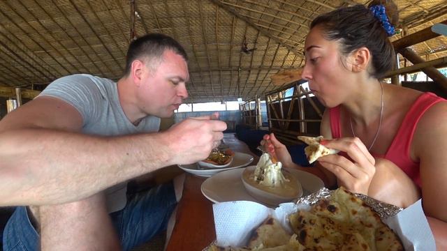 Индийская еда стоит ли пробовать? Цены в кафе Арамболя. Индия. Гоа. смотреть онлайн