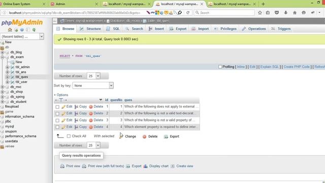Online Exam System PHP OOP jQuery AJAX (Questions & Ans) Part:16 смотреть онлайн