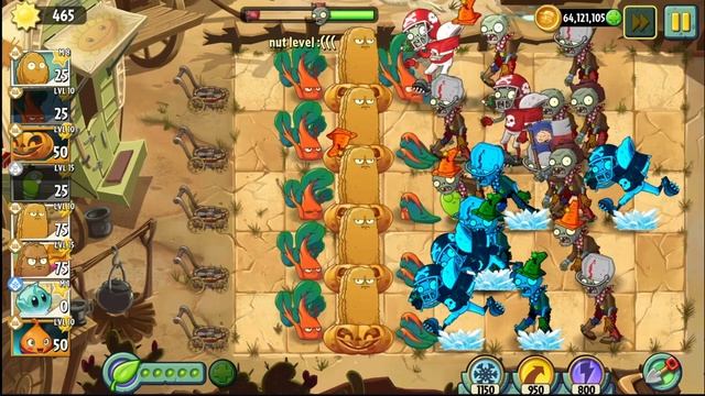PVZ2 : Is it only possible to pass with Lawn Mower? смотреть онлайн