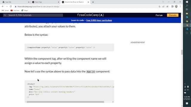 How to use props in react смотреть онлайн