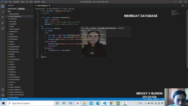 #39. Membuat database dengan MariaDB dan Node.js смотреть онлайн
