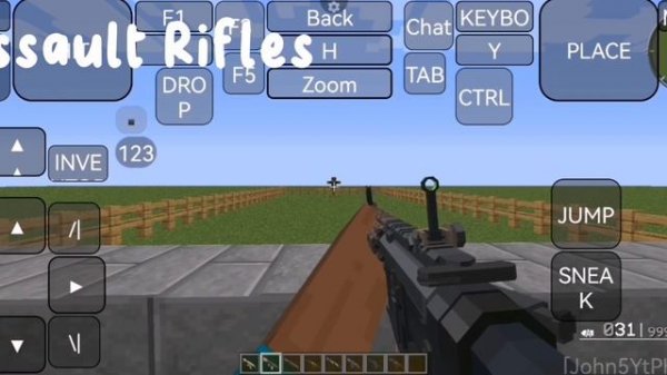 minecraft pojavlauncher Timeless and Classics Guns mod