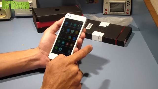 Стильный Elephone P6i или как китайцы на дизайн iPhone замахнулись. Посылки из Китая. смотреть онлайн