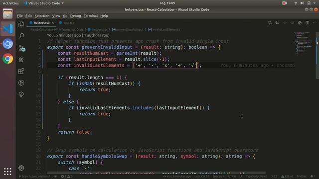 React Calculator - Prevent Invalid Input (Update) смотреть онлайн