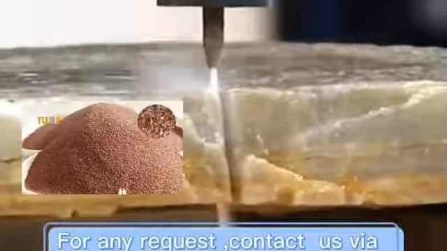 YLX-GARNET SAND 80 MESH Abrasive--Water jet cutting смотреть онлайн