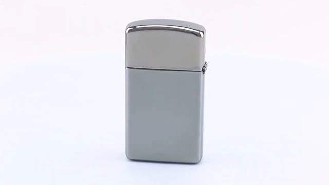 Зажигалка Zippo (Зиппо) узкая HIGH POLISH CHROME 1610 смотреть онлайн