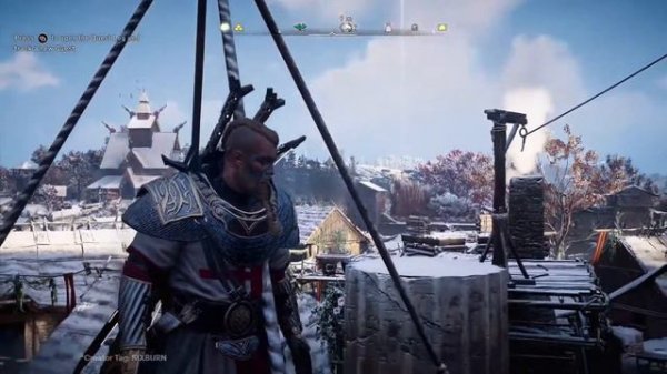 Assassin's Creed Valhalla AUKI Symbol & GOD HAND Tattoo Jorvik Flying Paper Guide (RANDOM REWARD)