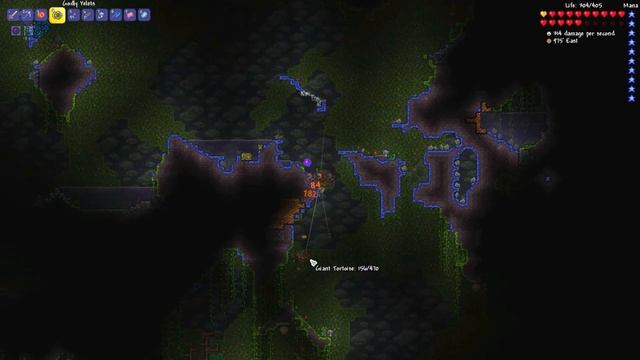 Terraria: Found a BAWS YO-YO and a ... Turtle? смотреть онлайн