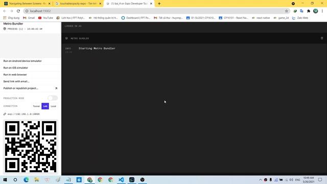 Navigating Between Screens | React Native Bài 4 смотреть онлайн