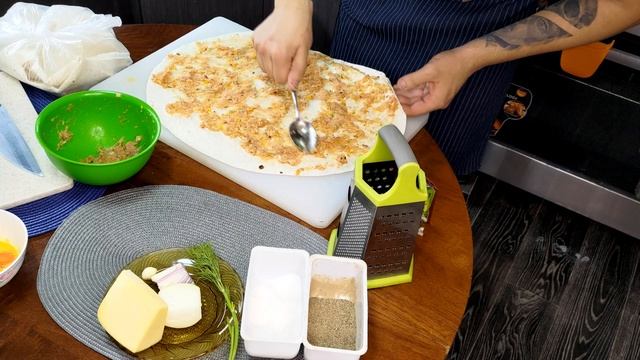 Курица и лаваш = ОТЛИЧНАЯ ЗАКУСКА смотреть онлайн