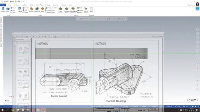 Mastercam Part Modeling I Designing The Socket Bearing #cnc #cncmachining #mastercam #cncmachine