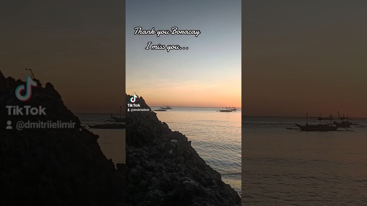 I miss you Boracay ️ #sunset #boracay #beach #beach #ocean #imissyou #pilipinas #philippines смотреть онлайн