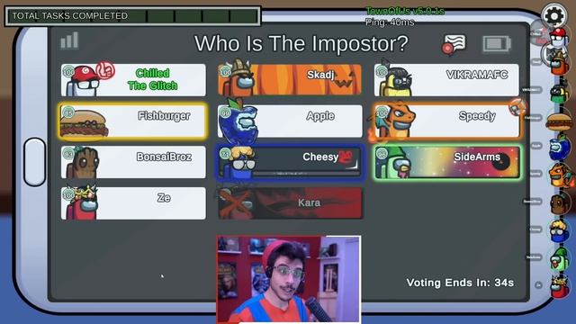 RETURN OF THE BIG BRAIN PLAYS! (Among Us x Town of Salem) смотреть онлайн