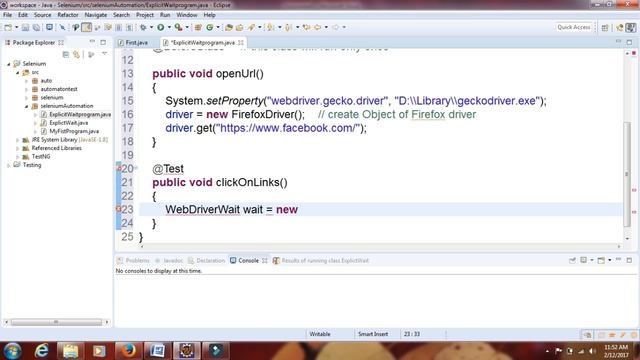 Explicit Wait in Selenium смотреть онлайн