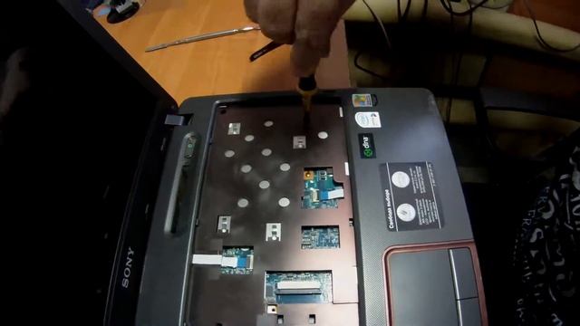Разбор ноутбука Sony Vaio PCG 6P3P смотреть онлайн
