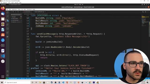 Golang REST API Slack Bot Tutorial | JSON Processing | Part VI смотреть онлайн