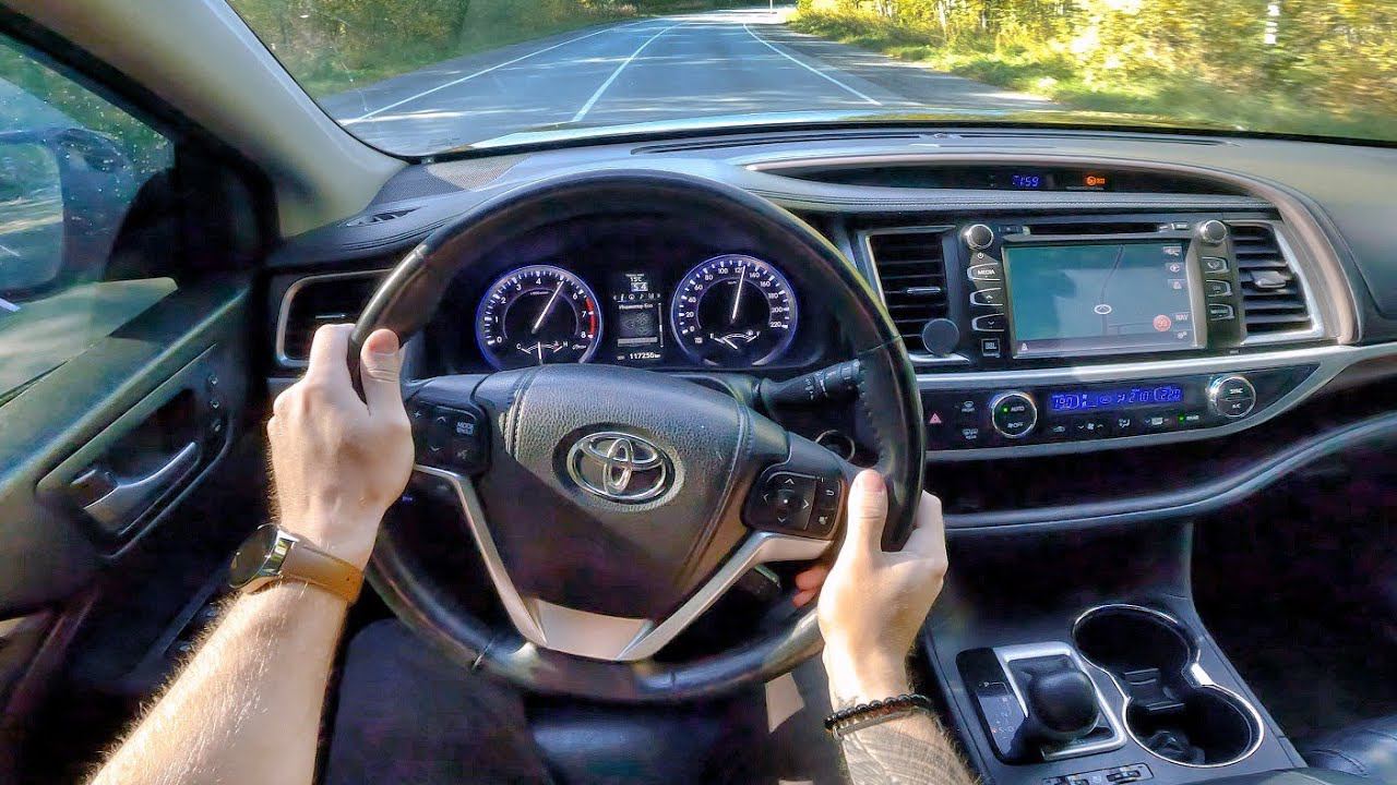 2015 Toyota Highlander 3.5 AT - POV TEST DRIVE смотреть онлайн