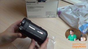 Видеокамера Panasonic hc-v730 для канала - Посылки из Китая!