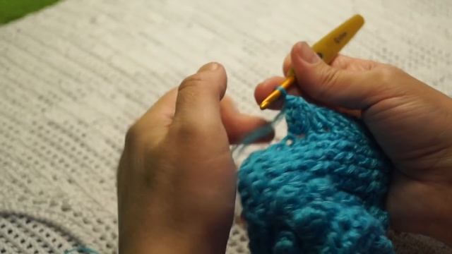 Повойник "Осень-зима", вязание крючком, crochet hat ( Ш № 128) смотреть онлайн