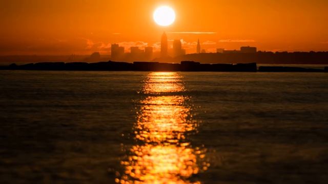 Картинка закат. Залив, закат, горизонт | Picture sunset. Bay, sunset, horizon смотреть онлайн