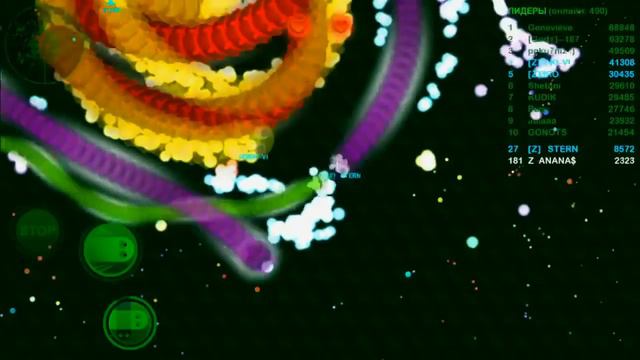 Wormax.io  10ДОПОК??? Zажжем на весь ВОРМ!!!!!