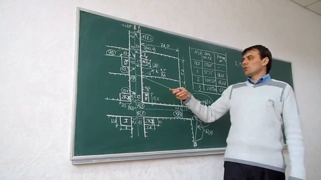 Нанесение ситуации на план по абрисам (часть 1), 11.02.14, Д-14 смотреть онлайн