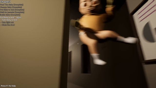 ВЫБРОСИЛ АДСКОГО МАЛЫША ИЗ ОКНА ! - The Baby In Yellow смотреть онлайн