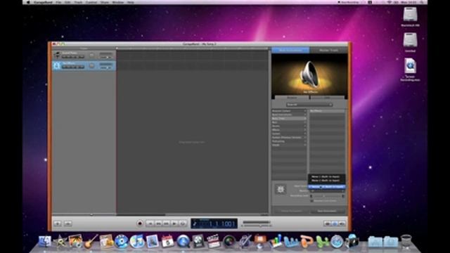 How to record audio from within your Mac using GarageBand смотреть онлайн
