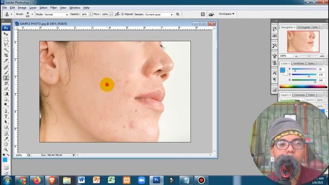 HOW TO REMOVE PIMPLES IN PHOTOSHOP?? TAGALOG STEP BY STEP TUTORIAL смотреть онлайн