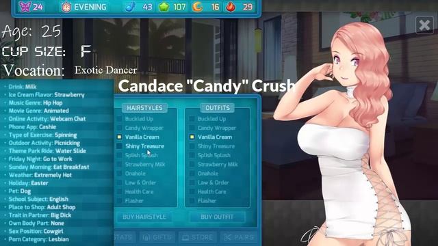 HuniePop 2 All Outfits and Info смотреть онлайн