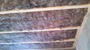 Утепление потолка в частном доме...