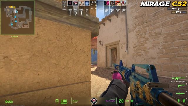 Twistzz 25-16 w/ YEKINDAR on Mirage - 80% HS & 4x Triple - FACEIT CS2 RANKED - Nov 01, 2023 смотреть онлайн