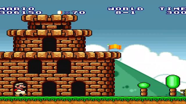 Super Mario Bros, супер братья Марио, SNES смотреть онлайн