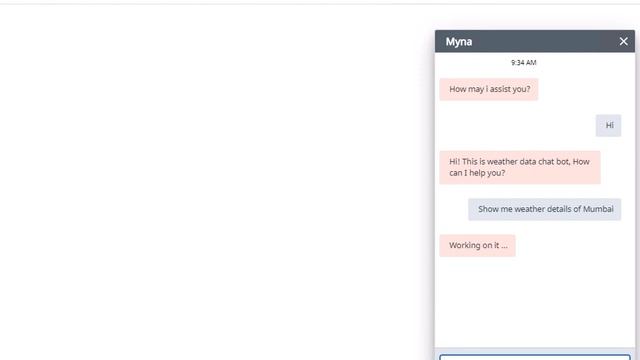 Chat bot using RPA UiPath and Dialog flow with an API Integration - Demo смотреть онлайн