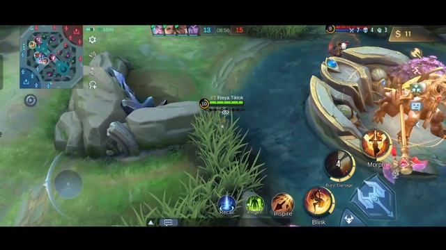 TOP GLOBAL FREYA VS AKAI EXP LANE & ALPHA JUNGLER!!! BUILD FREYA TERSAKIT - Mobile Legends смотреть онлайн
