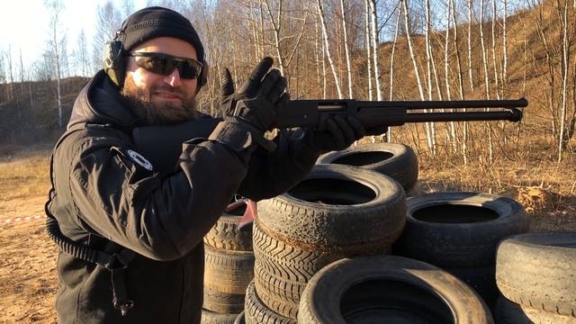 Первый урок по стрельбе из помпового ружья смотреть онлайн