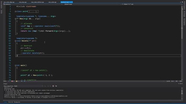 Управление памятью в C++ - Часть 3 смотреть онлайн