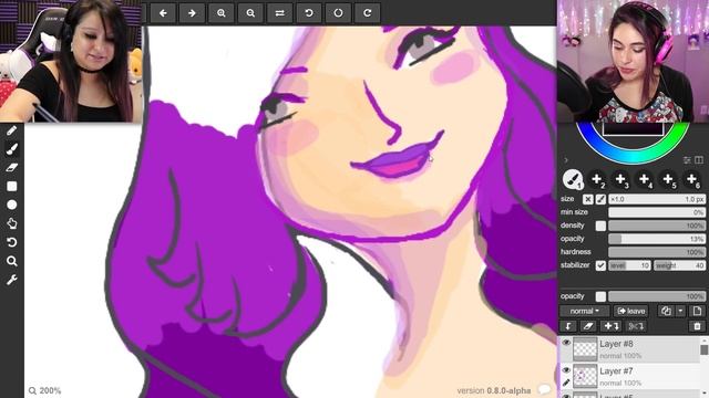 DRAWING YOUTUBERS pt.2 w/ APHMAU смотреть онлайн