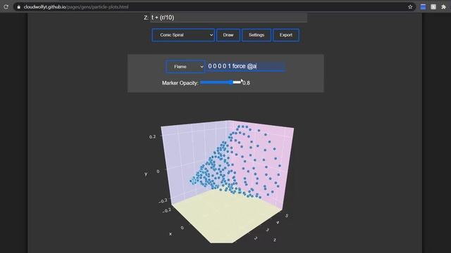 Particle Plot Generator for Minecraft смотреть онлайн