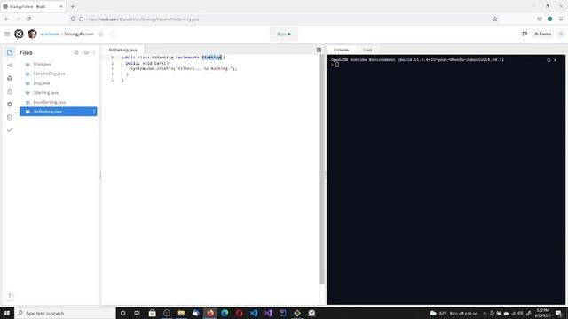Java: Strategy Pattern (In English) смотреть онлайн