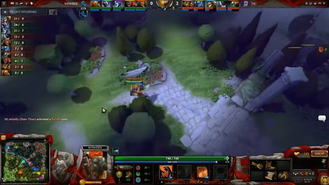 Newbee vs D Chaos, TI6 Групповой этап, Игра 2 смотреть онлайн