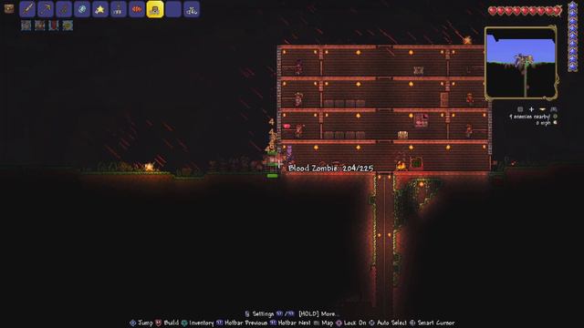 Blood moon! Terraria ep5 смотреть онлайн