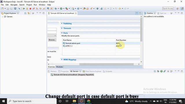 Add Tomcat Server In Eclipse | Install Apache Tomcat In Hindi apache tomcat 9 смотреть онлайн