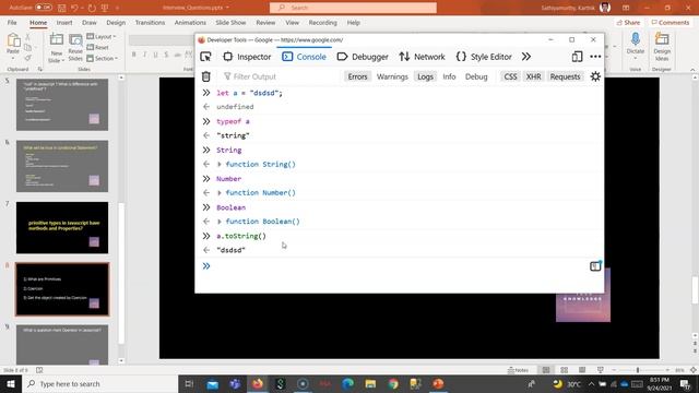 primitives has methods and properties in JS(Interview frontend questions) смотреть онлайн